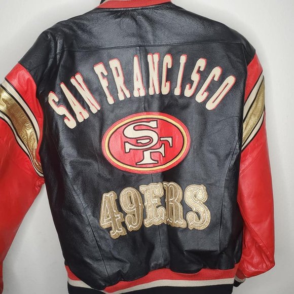 Mirage Other - Leather San Francisco 49er's Jacket - Collectible